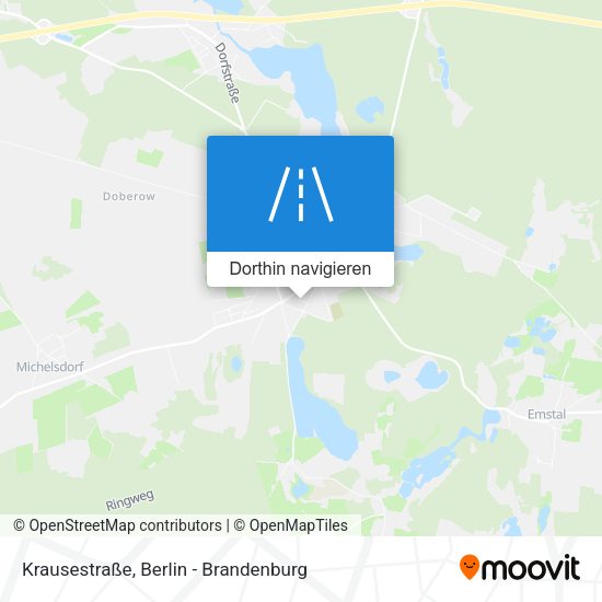 Krausestraße Karte