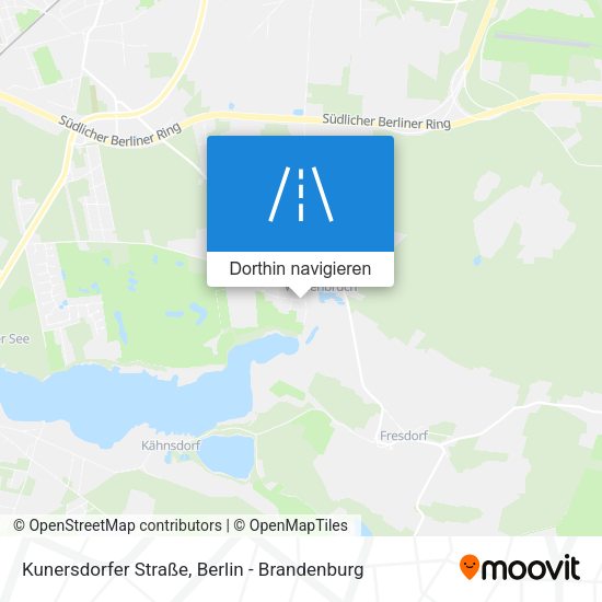 Kunersdorfer Straße Karte