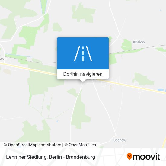 Lehniner Siedlung Karte