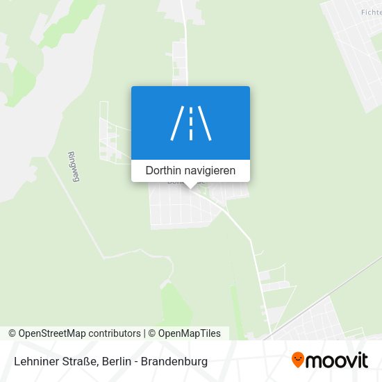 Lehniner Straße Karte