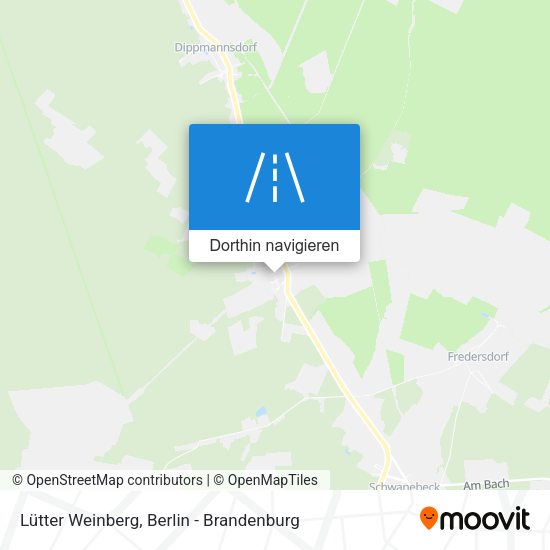 Lütter Weinberg Karte