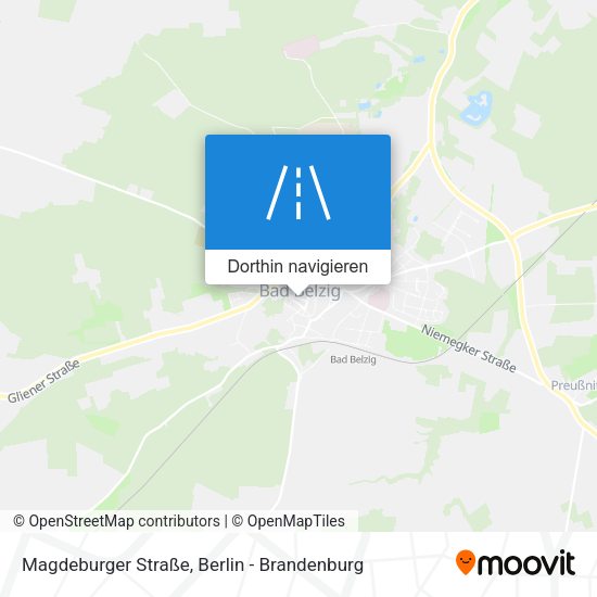 Magdeburger Straße Karte