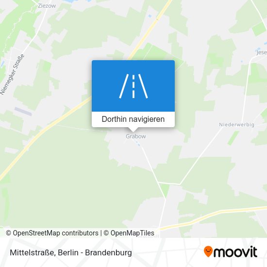 Mittelstraße Karte