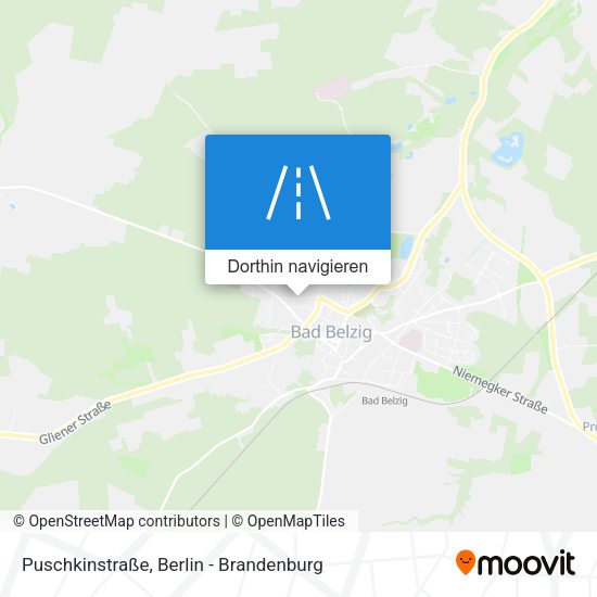 Puschkinstraße Karte