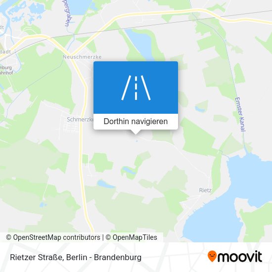 Rietzer Straße Karte