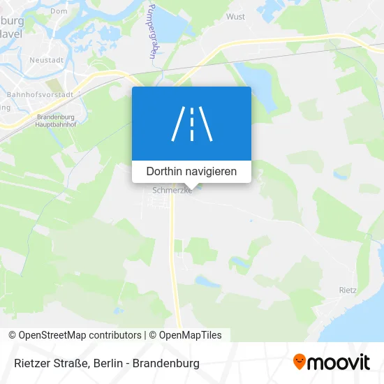 Rietzer Straße Karte