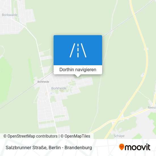 Salzbrunner Straße Karte