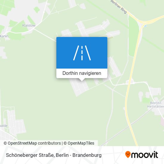 Schöneberger Straße Karte