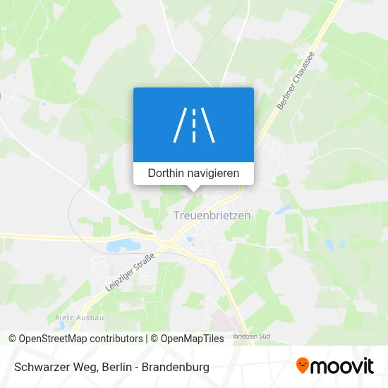 Schwarzer Weg Karte