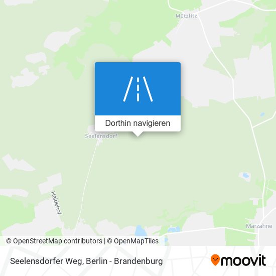 Seelensdorfer Weg Karte