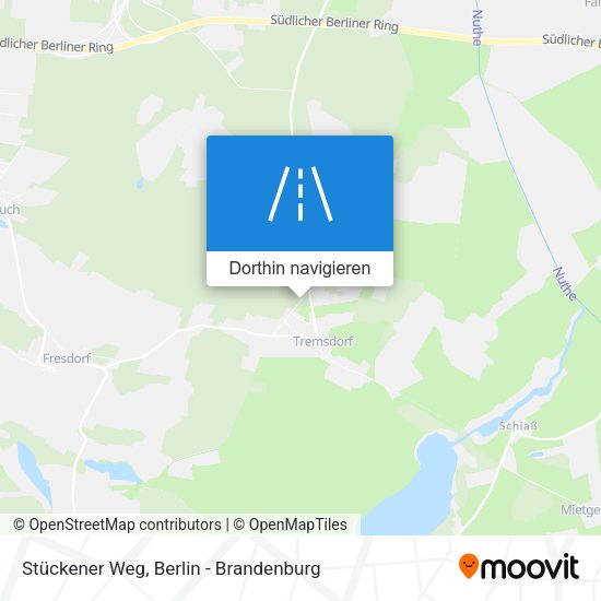 Stückener Weg Karte