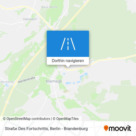 Straße Des Fortschritts Karte