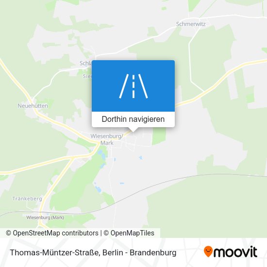 Thomas-Müntzer-Straße Karte