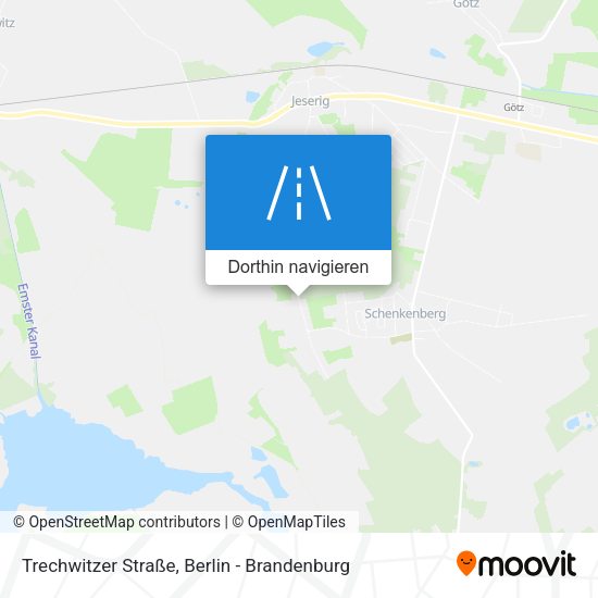 Trechwitzer Straße Karte