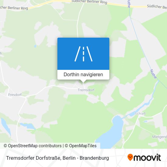 Tremsdorfer Dorfstraße Karte