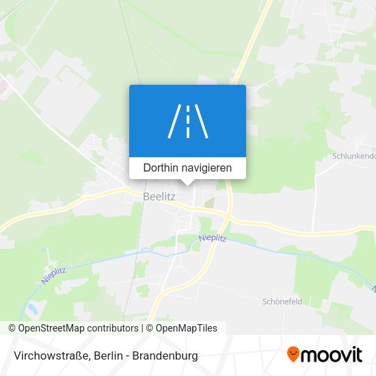Virchowstraße Karte