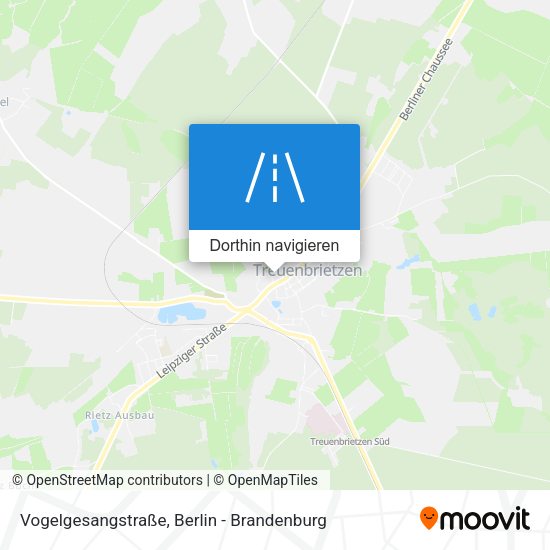 Vogelgesangstraße Karte