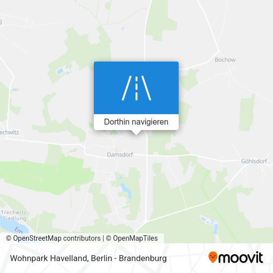 Wohnpark Havelland Karte