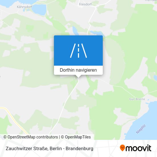 Zauchwitzer Straße Karte