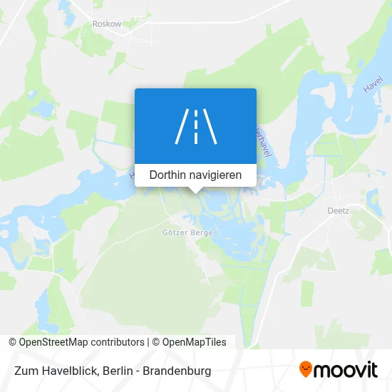 Zum Havelblick Karte