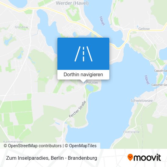 Zum Inselparadies Karte