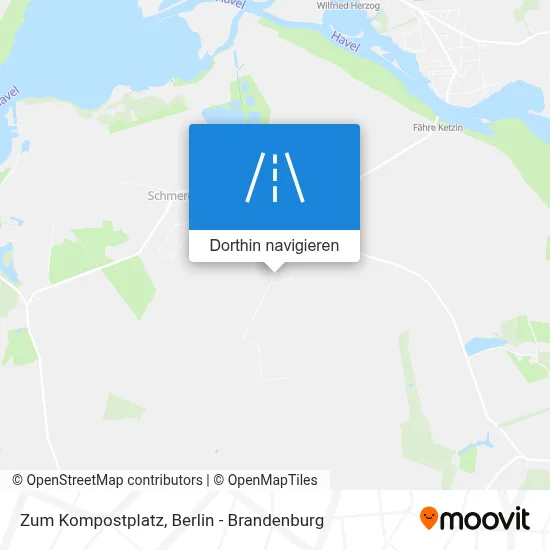 Zum Kompostplatz Karte