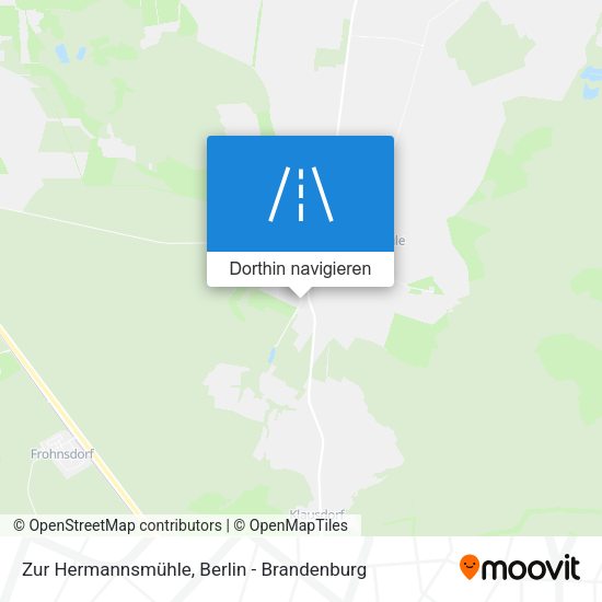 Zur Hermannsmühle Karte