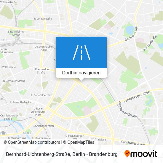Bernhard-Lichtenberg-Straße Karte