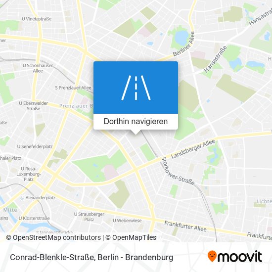 Conrad-Blenkle-Straße Karte
