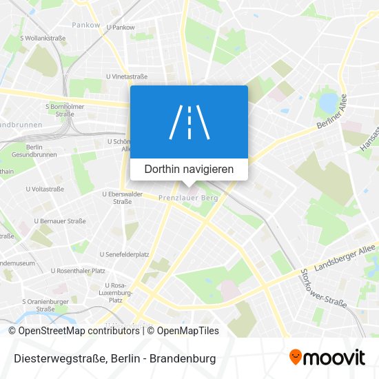 Diesterwegstraße Karte