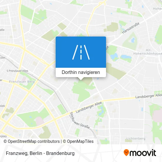 Franzweg Karte