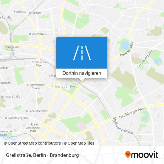 Grellstraße Karte