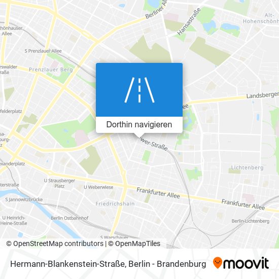 Hermann-Blankenstein-Straße Karte