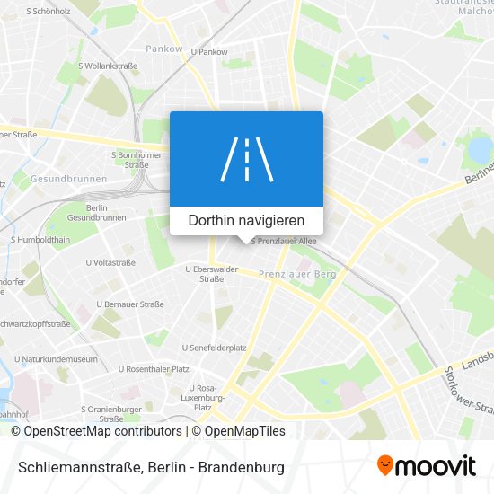 Schliemannstraße Karte
