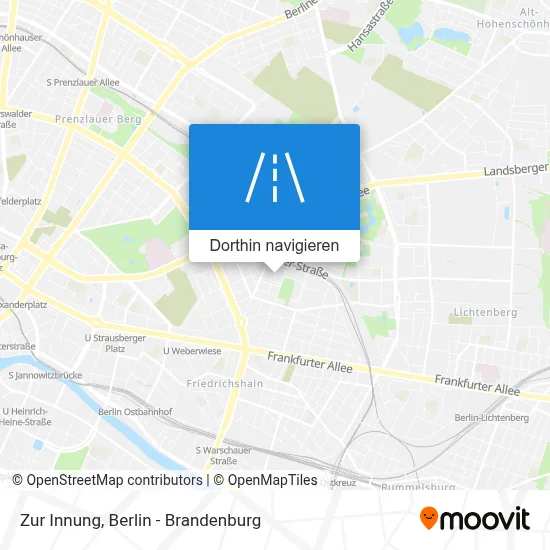Zur Innung Karte