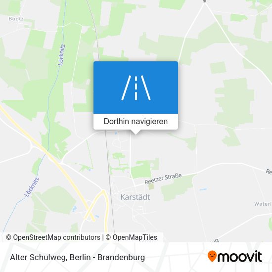 Alter Schulweg Karte