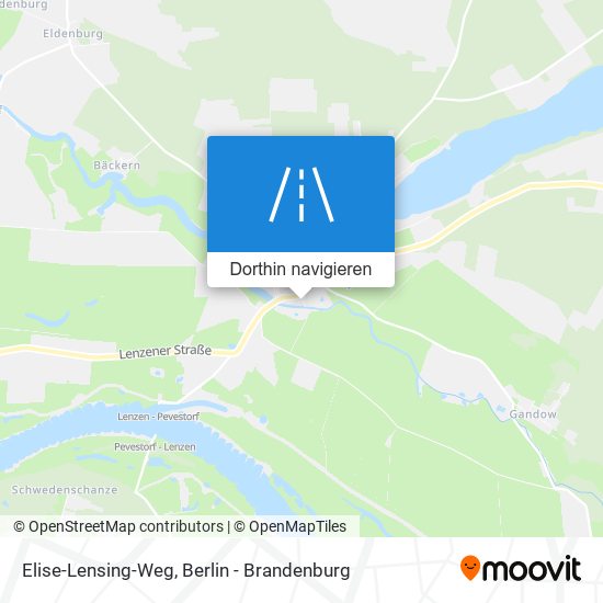 Elise-Lensing-Weg Karte
