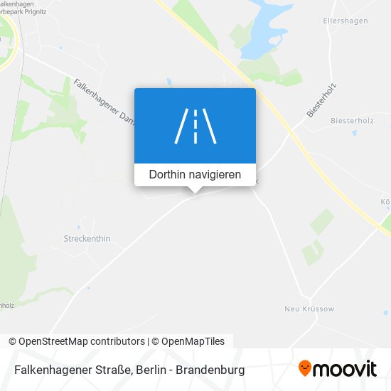 Falkenhagener Straße Karte