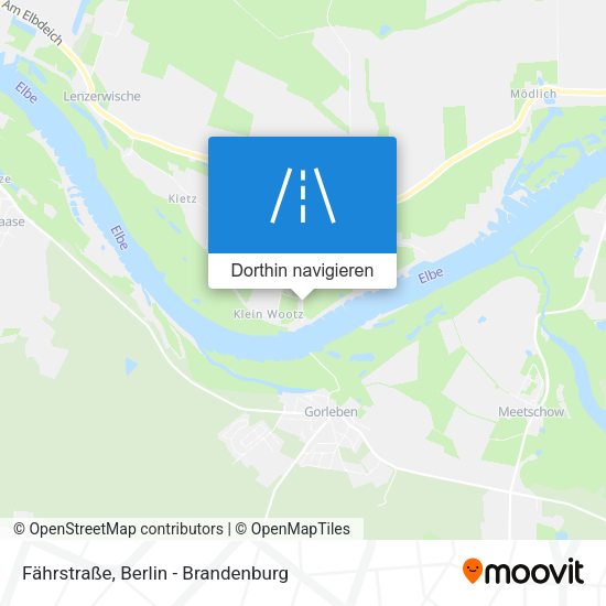 Fährstraße Karte