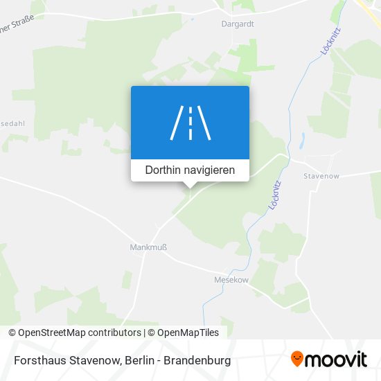Forsthaus Stavenow Karte