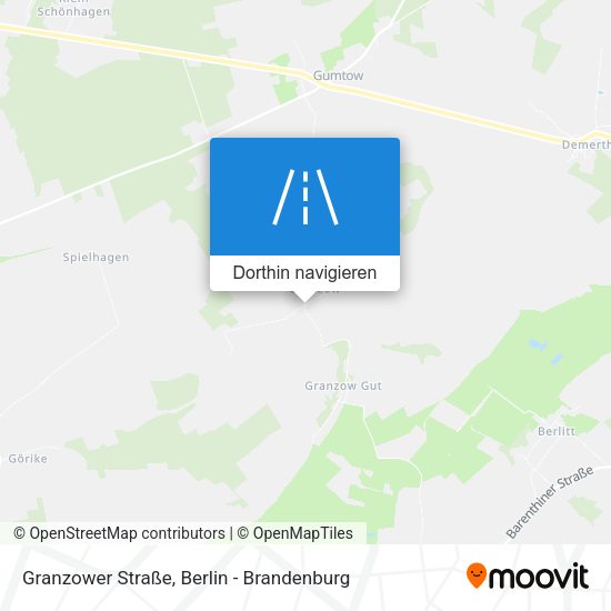 Granzower Straße Karte