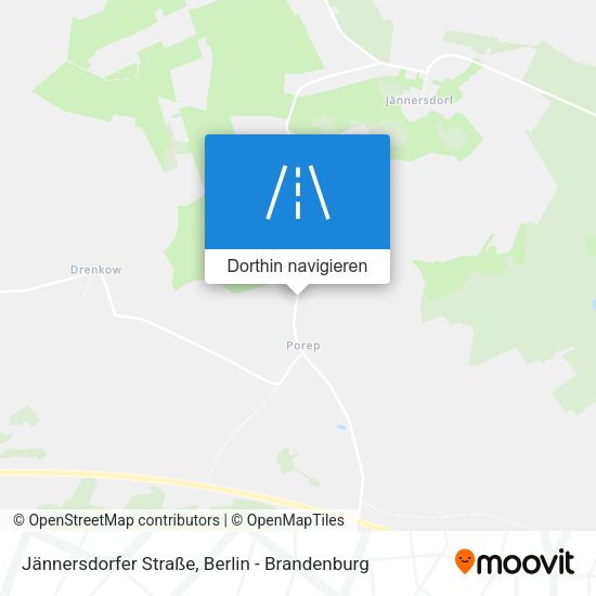 Jännersdorfer Straße Karte