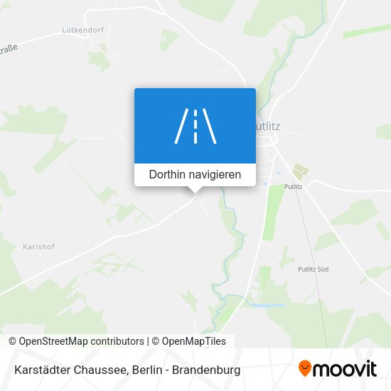 Karstädter Chaussee Karte