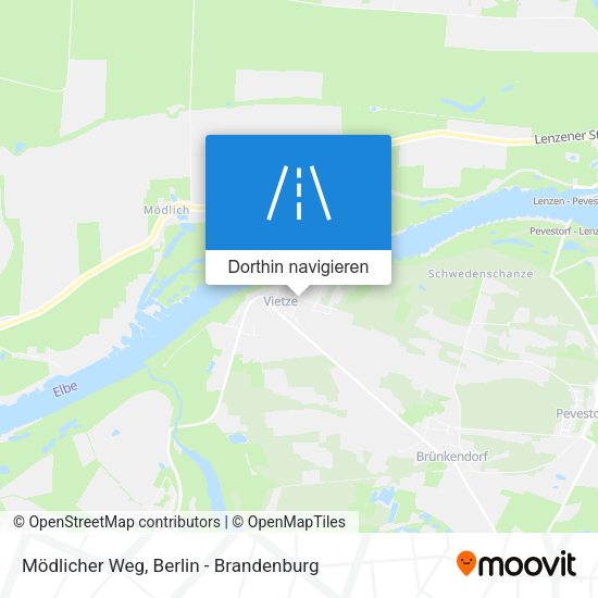 Mödlicher Weg Karte