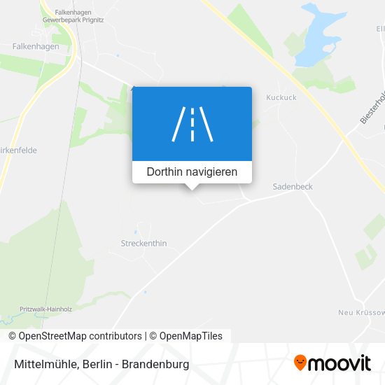 Mittelmühle Karte