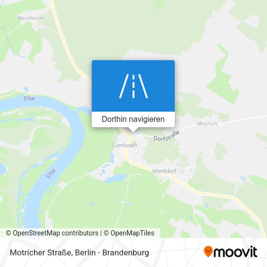Motricher Straße Karte