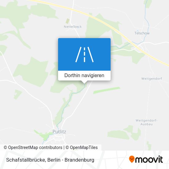 Schafstallbrücke Karte