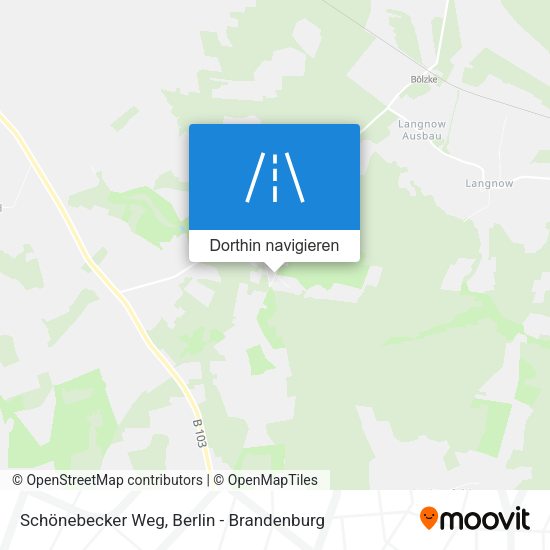Schönebecker Weg Karte