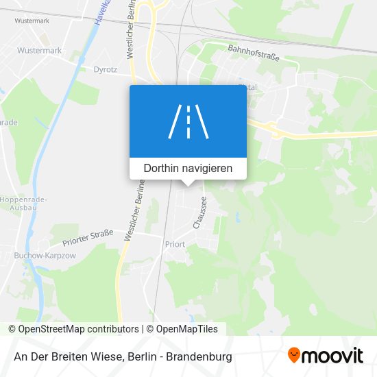 An Der Breiten Wiese Karte