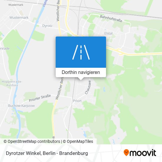 Dyrotzer Winkel Karte